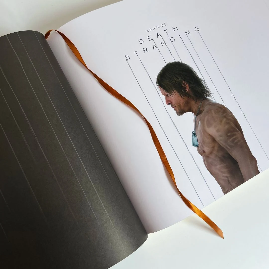 Belas Letras lança box de artbooks de Death Stranding 1 e 2 em português com print exclusivo de Yoji Shinkawa (imagem 2)