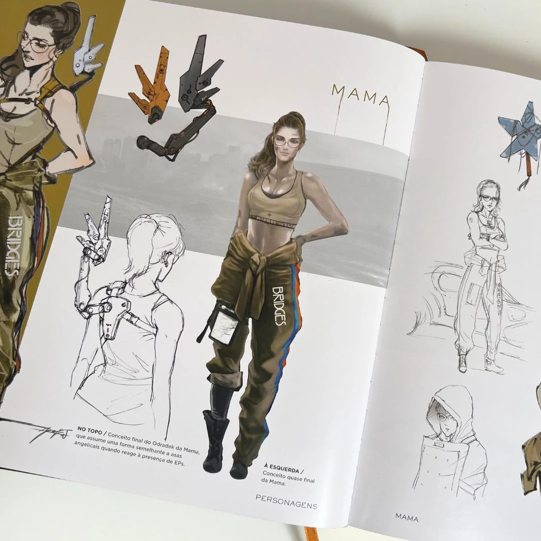 Belas Letras lança box de artbooks de Death Stranding 1 e 2 em português com print exclusivo de Yoji Shinkawa (imagem 3)