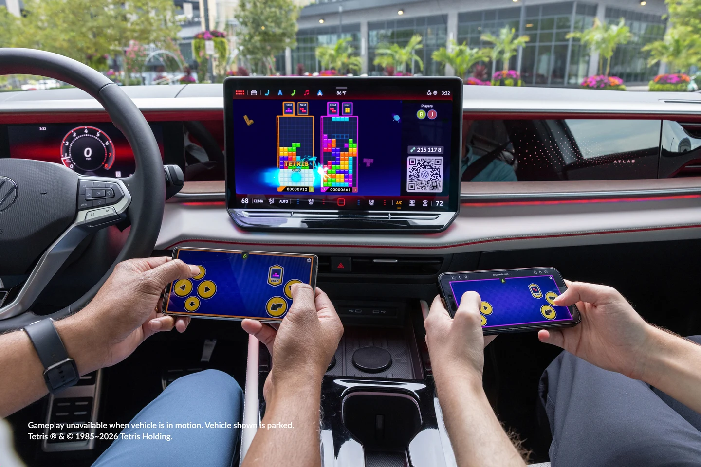 Volkswagen anuncia parceria com a plataforma AirConsole e vai te deixar jogar videogame dentro do carro; parado, claro.