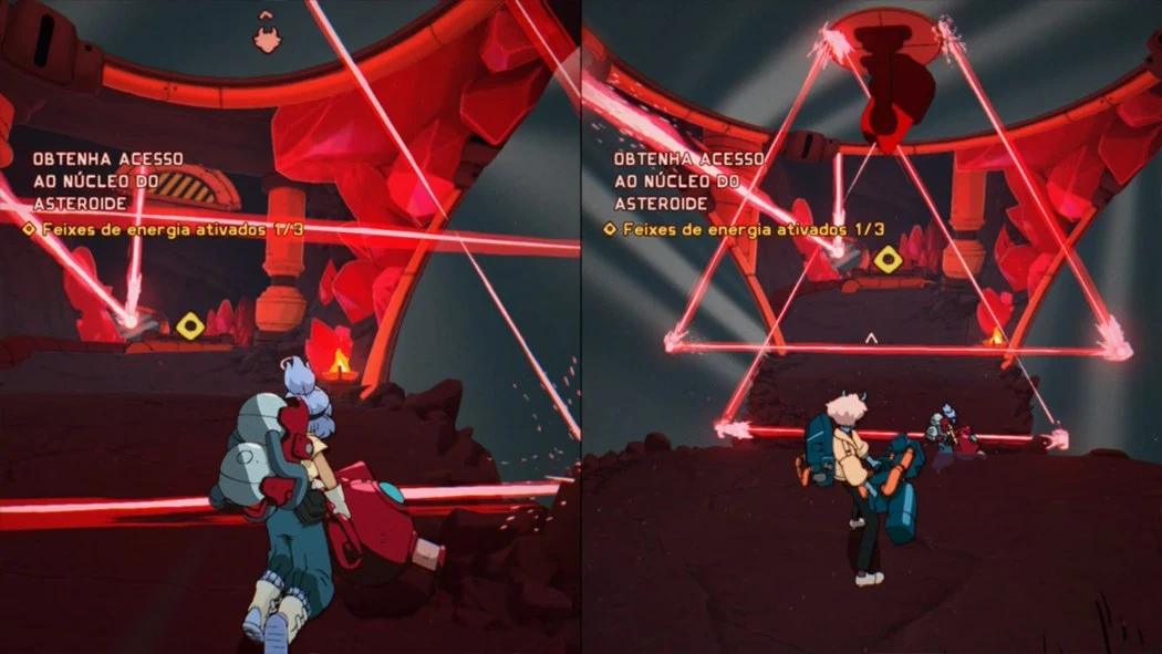 Análise Arkade: Orbitals, uma bela aventura cooperativa que transforma anime em videogame (imagem 4)