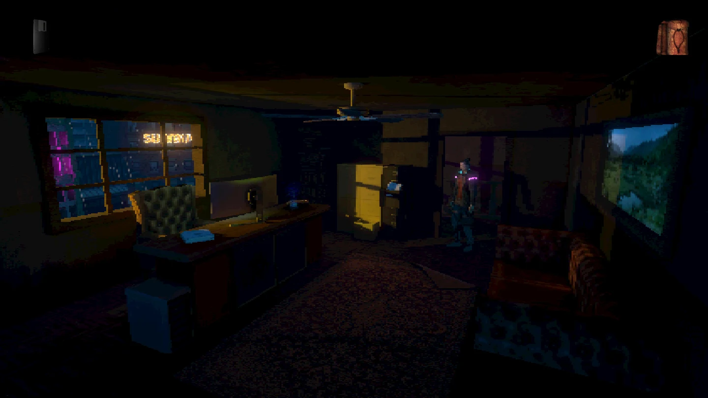 Análise Arkade – Au Revoir leva o competente point and click raiz cyberpunk para os consoles (imagem 8)