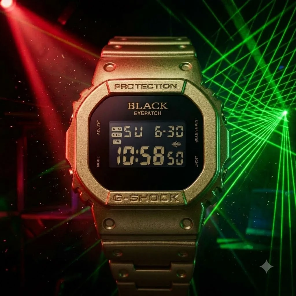 Casio lista oficialmente sua terceira collab entre o G-Shodk e a marca japonesa BlackEyePatch (imagem 2)
