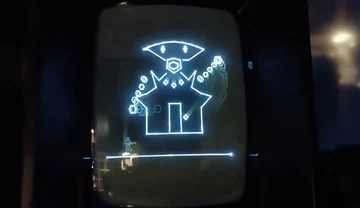 Colocaram o Contra de NES para rodar nos gráficos vetoriais do Vectrex
