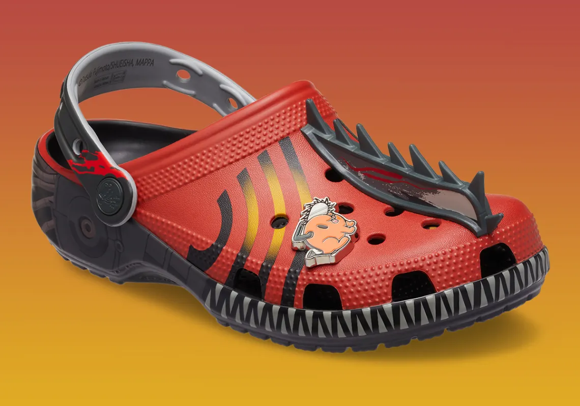 Crocs e Chainsaw Man lançam coleção com quatro modelos, um deles com motosserra de verdade no cabedal (imagem 2)