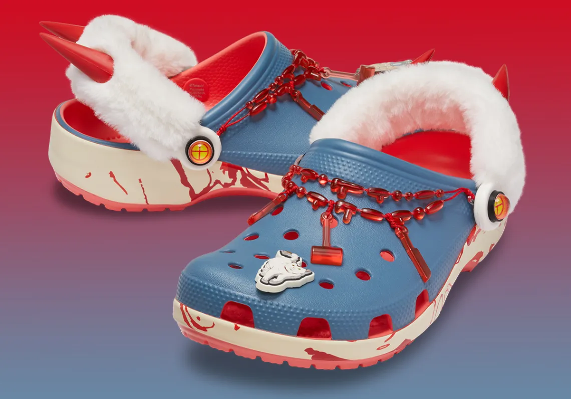 Crocs e Chainsaw Man lançam coleção com quatro modelos, um deles com motosserra de verdade no cabedal (imagem 7)