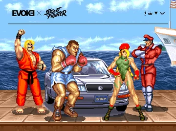 EVOKE x Street Fighter: marca brasileira lança óculos de Ken, Balrog, Cammy e M. Bison em edição limitada, com ingresso do filme de brinde