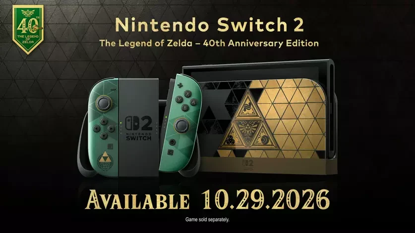Remake de Zelda: Ocarina of Time chega em 5 de novembro, com dublagem em português, controle de ocarina e Switch 2 temático