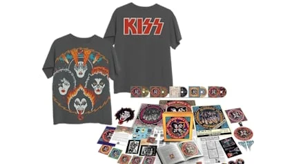 Kiss coloca no ar o Rock And Roll Over 50th Super Deluxe, um box que celebra os cinquenta anos do álbum com 100 faixas inéditas