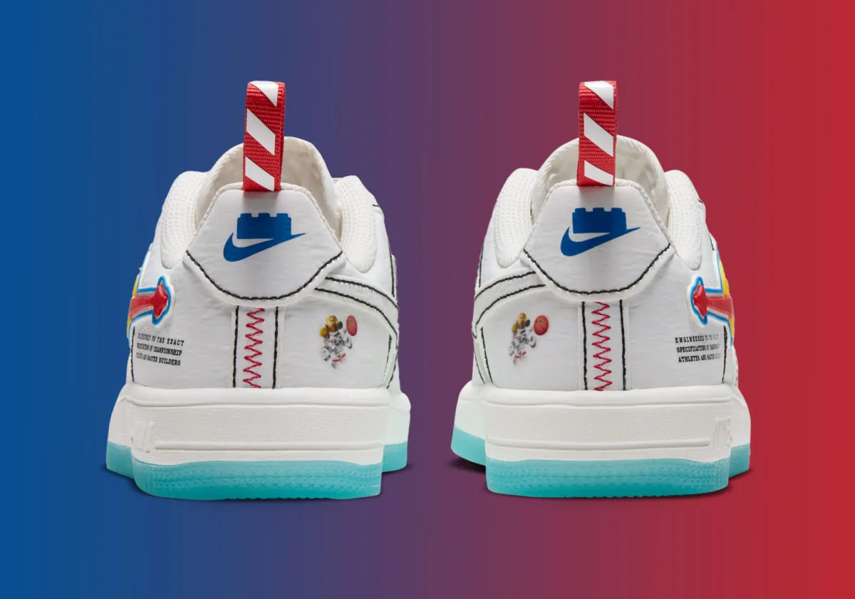 LEGO e Nike lançam uma versão espacial do Air Force 1 com visual de astronauta e foco nas crianças (imagem 5)
