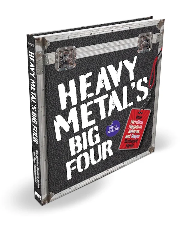 Livro sobre o Big Four do thrash metal chega em 10 de novembro, com a história de Metallica, Megadeth, Anthrax e Slayer (imagem 2)