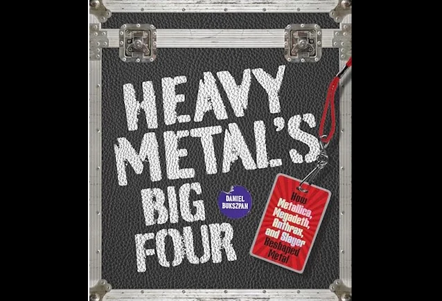Livro sobre o Big Four do thrash metal chega em 10 de novembro, com a história de Metallica, Megadeth, Anthrax e Slayer