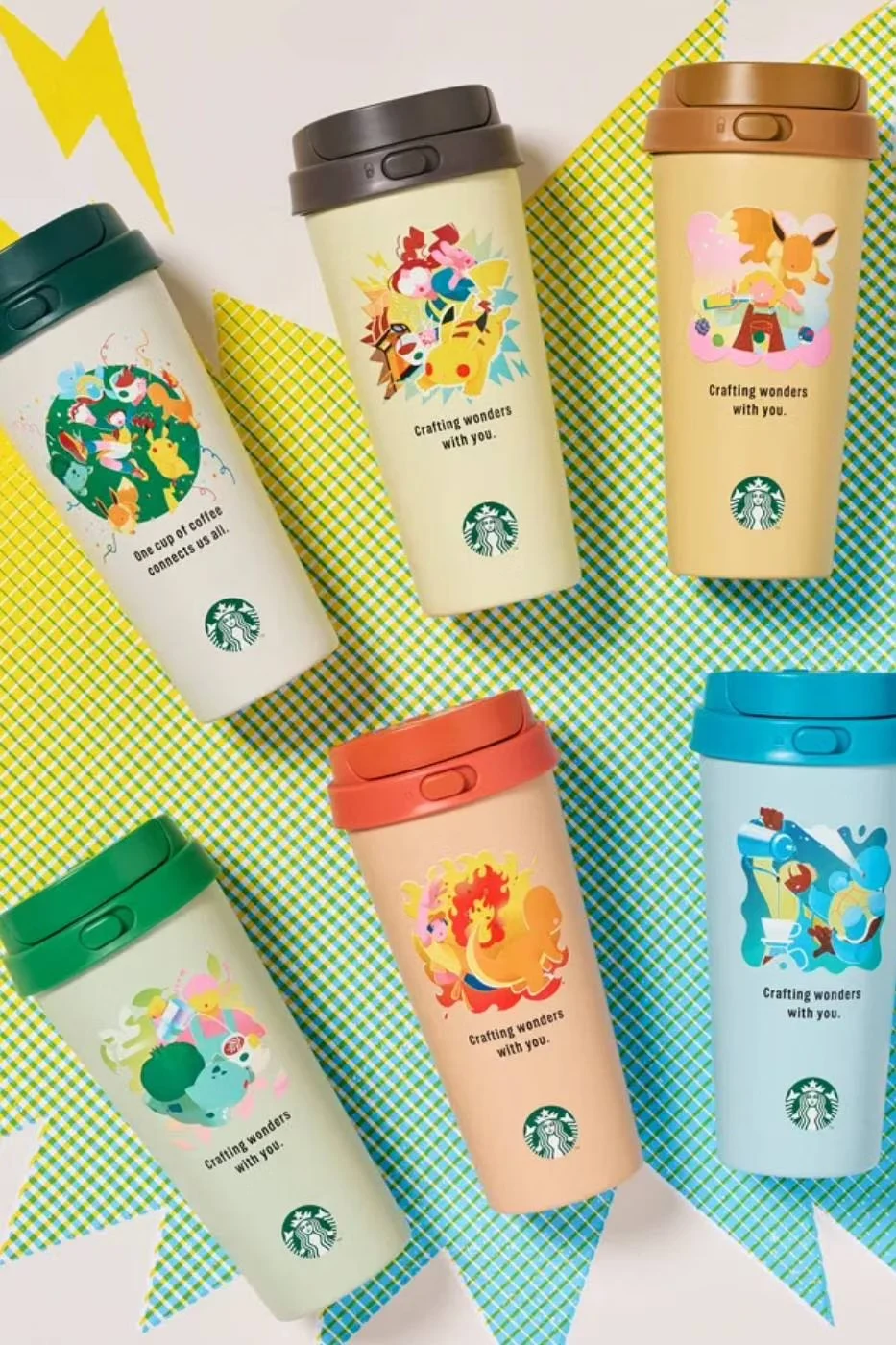 Pokémon e a Starbucks do Japão fazem collab com bebidas especiais e muitos produtos misturando monstrinhos com cafés (imagem 3)