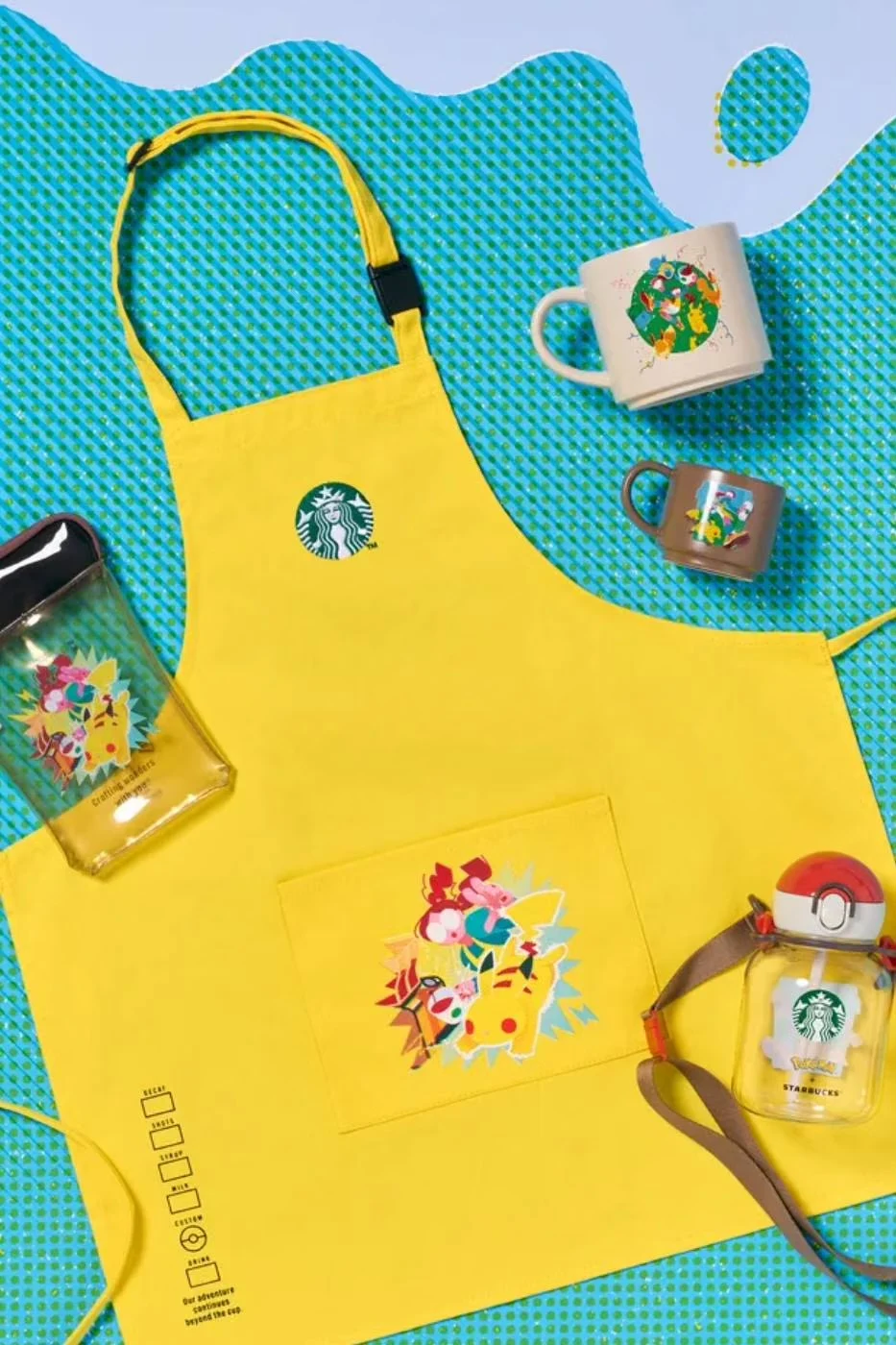 Pokémon e a Starbucks do Japão fazem collab com bebidas especiais e muitos produtos misturando monstrinhos com cafés (imagem 5)