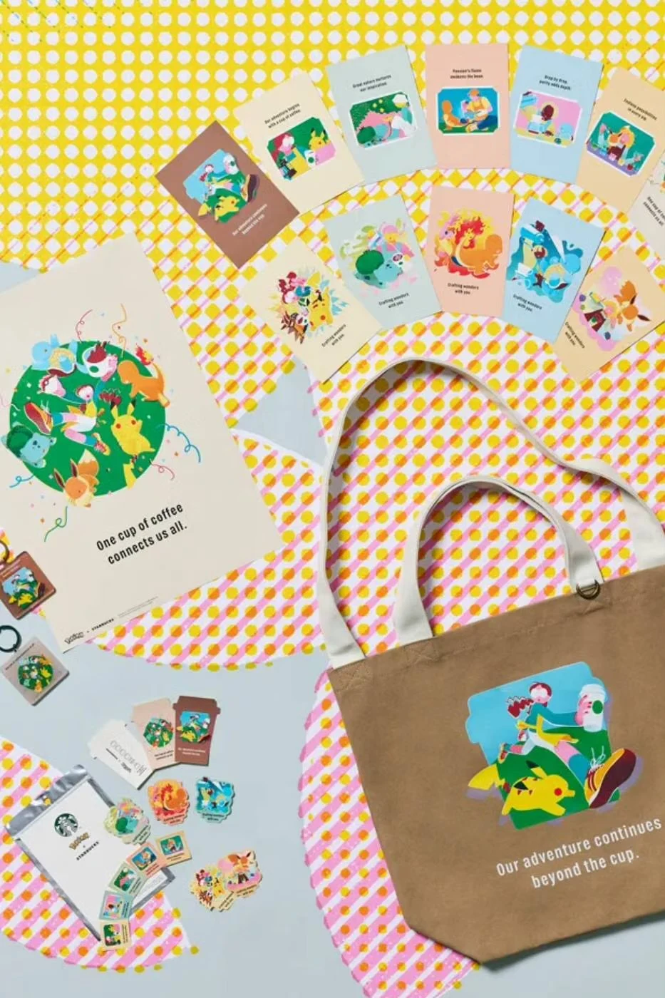 Pokémon e a Starbucks do Japão fazem collab com bebidas especiais e muitos produtos misturando monstrinhos com cafés (imagem 6)
