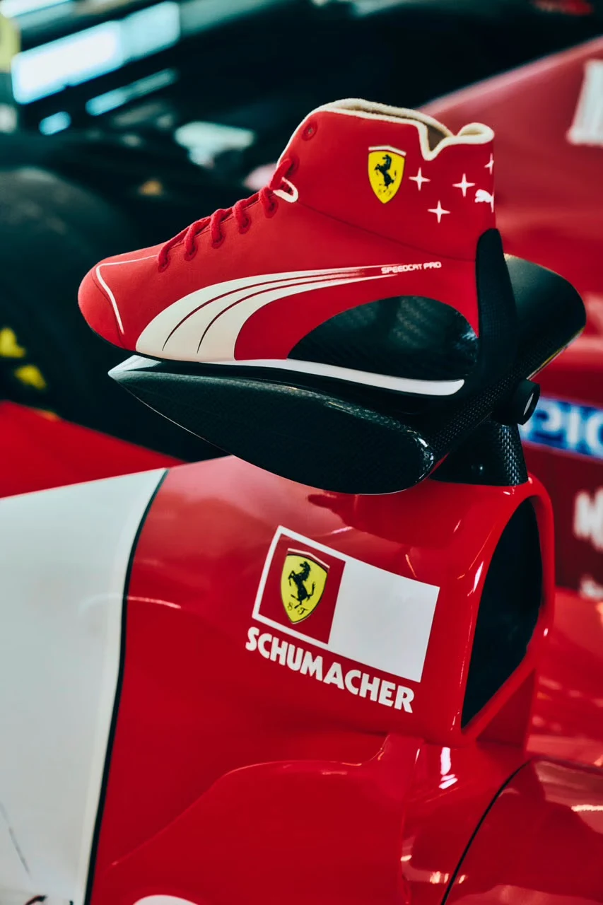 Puma e Ferrari lançam coleção limitada para celebrar os 30 anos do início do legado de Michael Schumacher em Maranello (imagem 5)