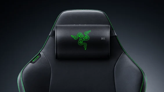 Razer anuncia o Clio X, uma almofada para usar em sua cadeira gamer, que manda som surround sem precisar de headset