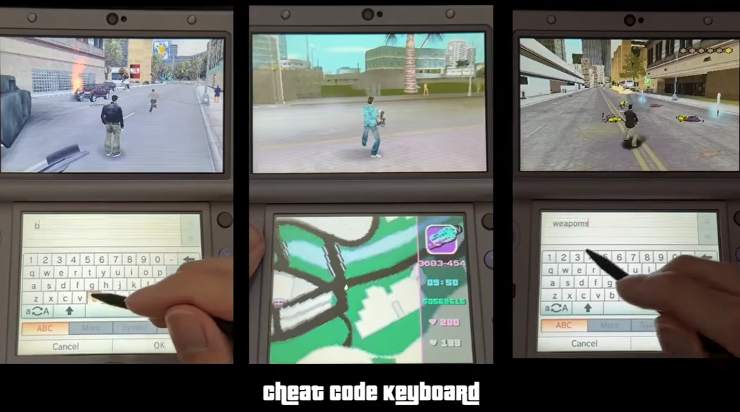 reGTA Collection: trilogia clássica de GTA ganha portes nativos impressionantes para alguns modelos do Nintendo 3DS (imagem 2)