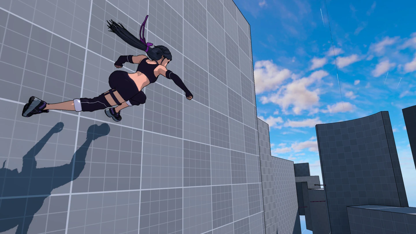 Tachyon Flow te convida para uma aventura em parkour, como uma espécie de Mirror’s Edge em terceira pessoa