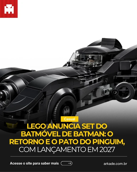 Publicação do Arkade no Instagram