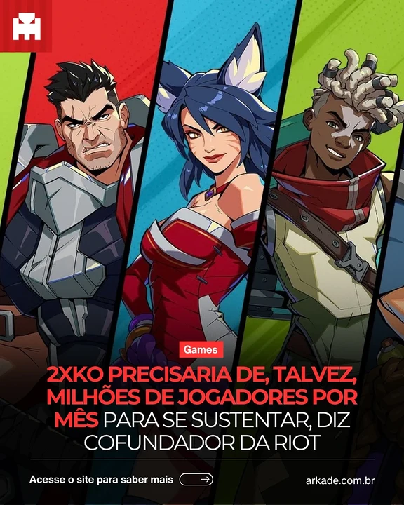 Publicação do Arkade no Instagram