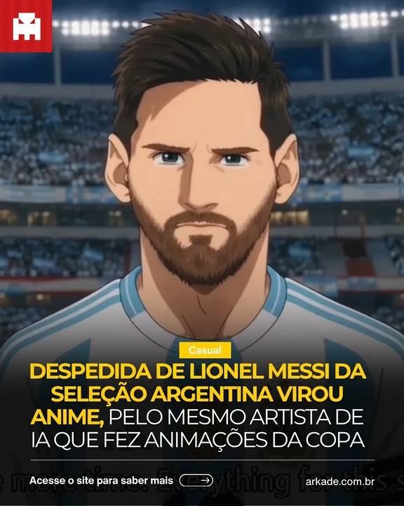 Publicação do Arkade no Instagram