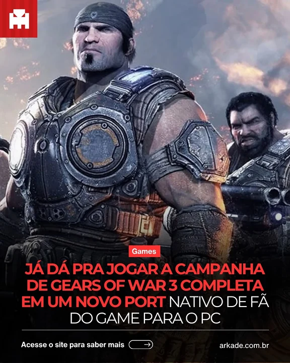 Publicação do Arkade no Instagram