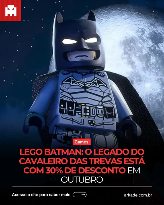 Publicação do Arkade no Instagram