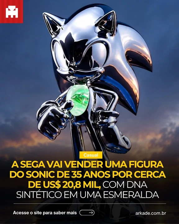 Publicação do Arkade no Instagram