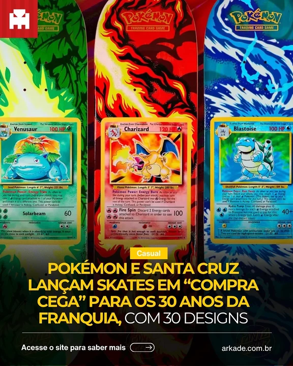 Publicação do Arkade no Instagram