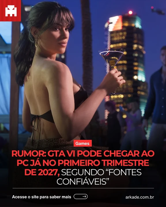 Publicação do Arkade no Instagram