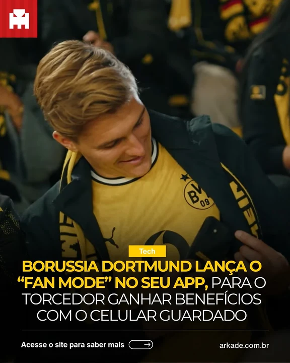 Publicação do Arkade no Instagram