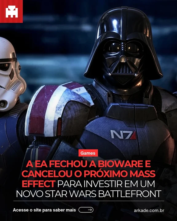 Publicação do Arkade no Instagram