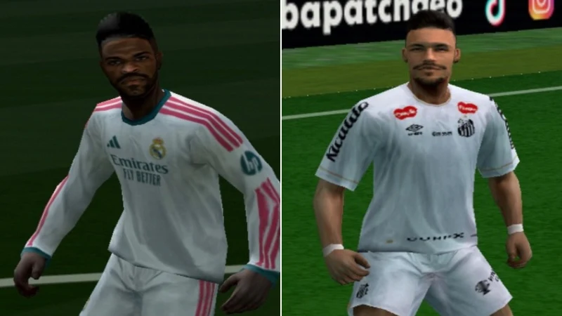 Bomba Patch atualiza 100% Vini Jr e Neymar com os seus novos visuais antes da internet decidir se eles foram substituídos por sósias ou não