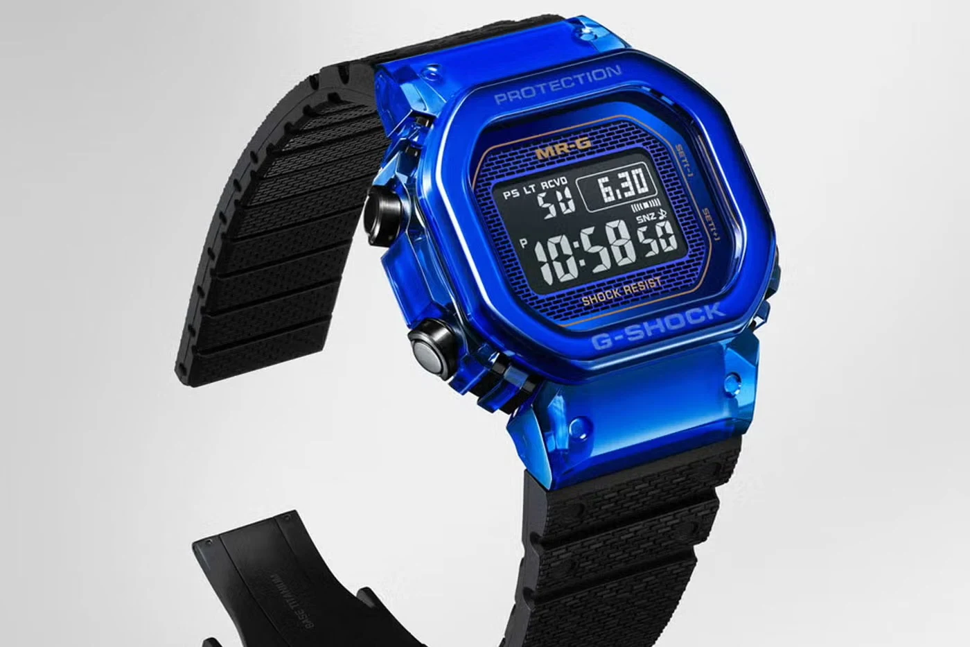 G-Shock MRG-D5000 Blue Sapphire custa US$ 80 mil e é o relógio de série mais caro da história da marca (imagem 3)