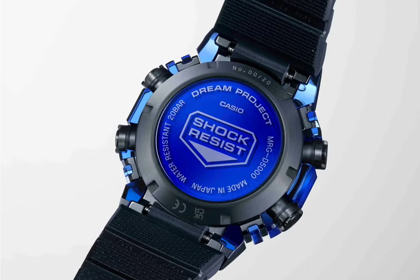 G-Shock MRG-D5000 Blue Sapphire custa US$ 80 mil e é o relógio de série mais caro da história da marca (imagem 4)