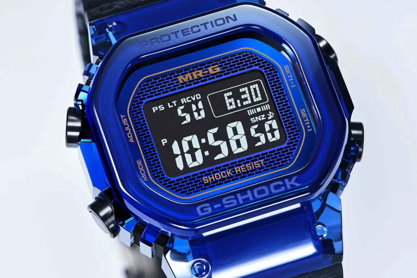G-Shock MRG-D5000 Blue Sapphire custa US$ 80 mil e é o relógio de série mais caro da história da marca (imagem 5)
