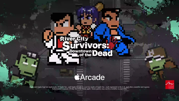 River City Survivors: Downtown of the Dead já está disponível no Apple Arcade
