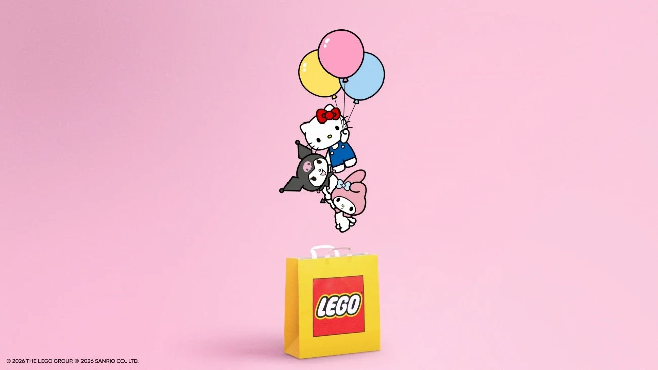 Grupo LEGO e Sanrio anunciam parceria de longo prazo para dar vida ao universo de Hello Kitty and Friends