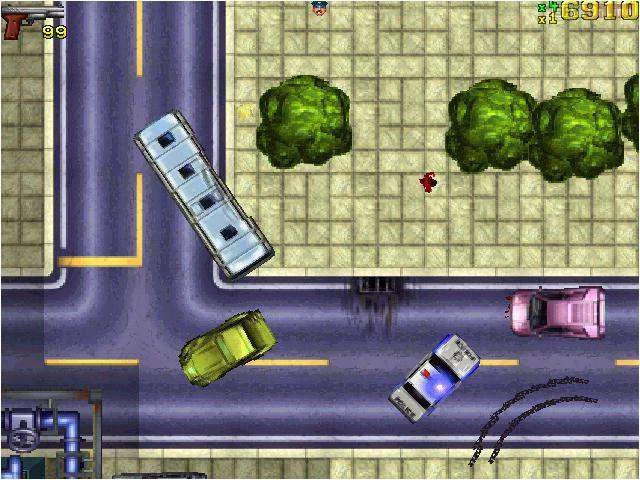 O GTA original virou mundo aberto por um motivo curioso: a equipe não queria criar um menu