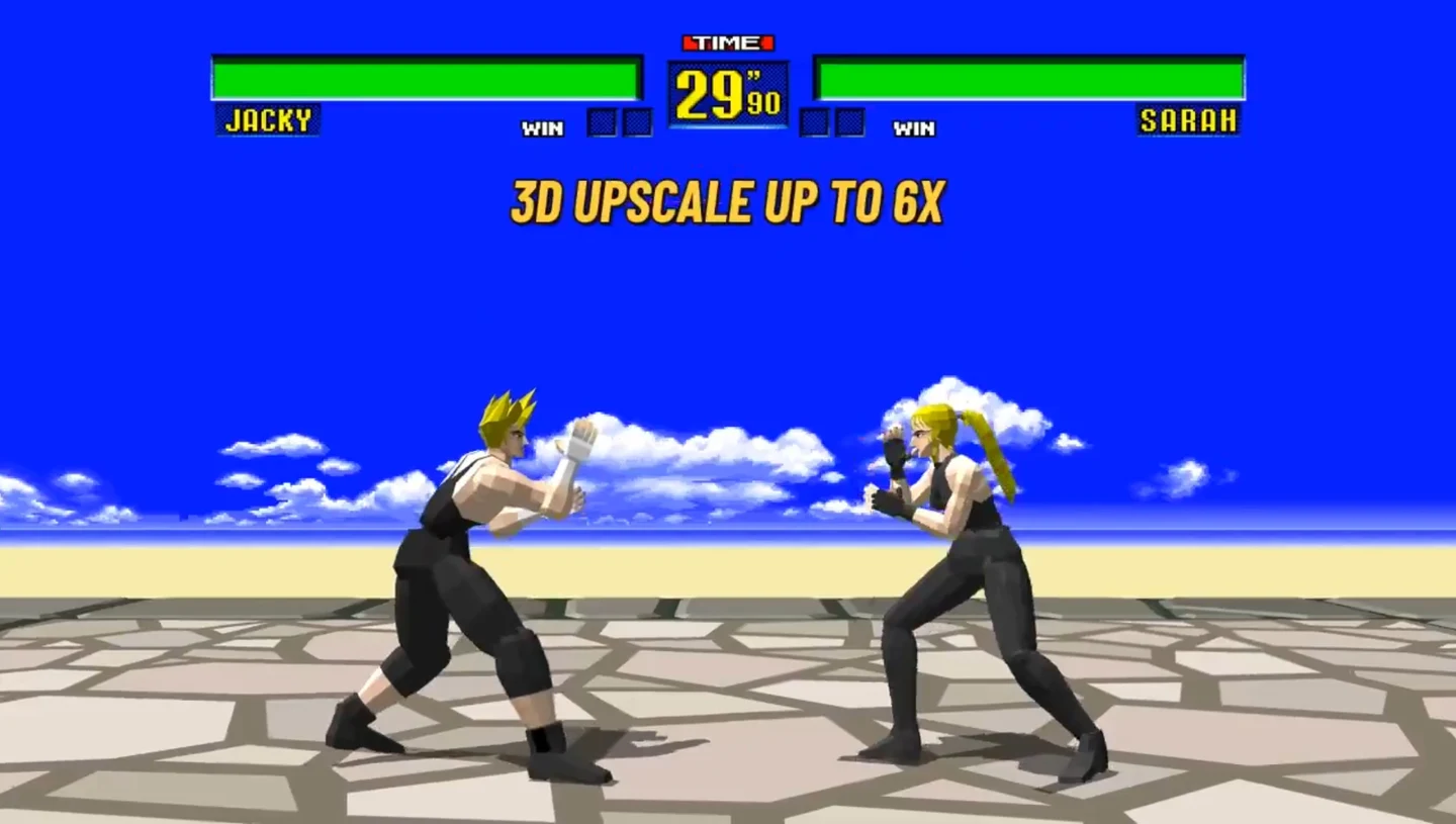 Virtua Fighter ganha versão nativa para PC, Mac e Steam Deck com 120 fps, widescreen e resolução até 6x