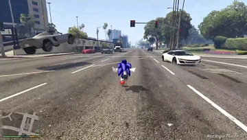 Sonic Adventure dentro de GTA V fica mais divertido do que parece, em mais um mod bem curioso feito pela comunidade