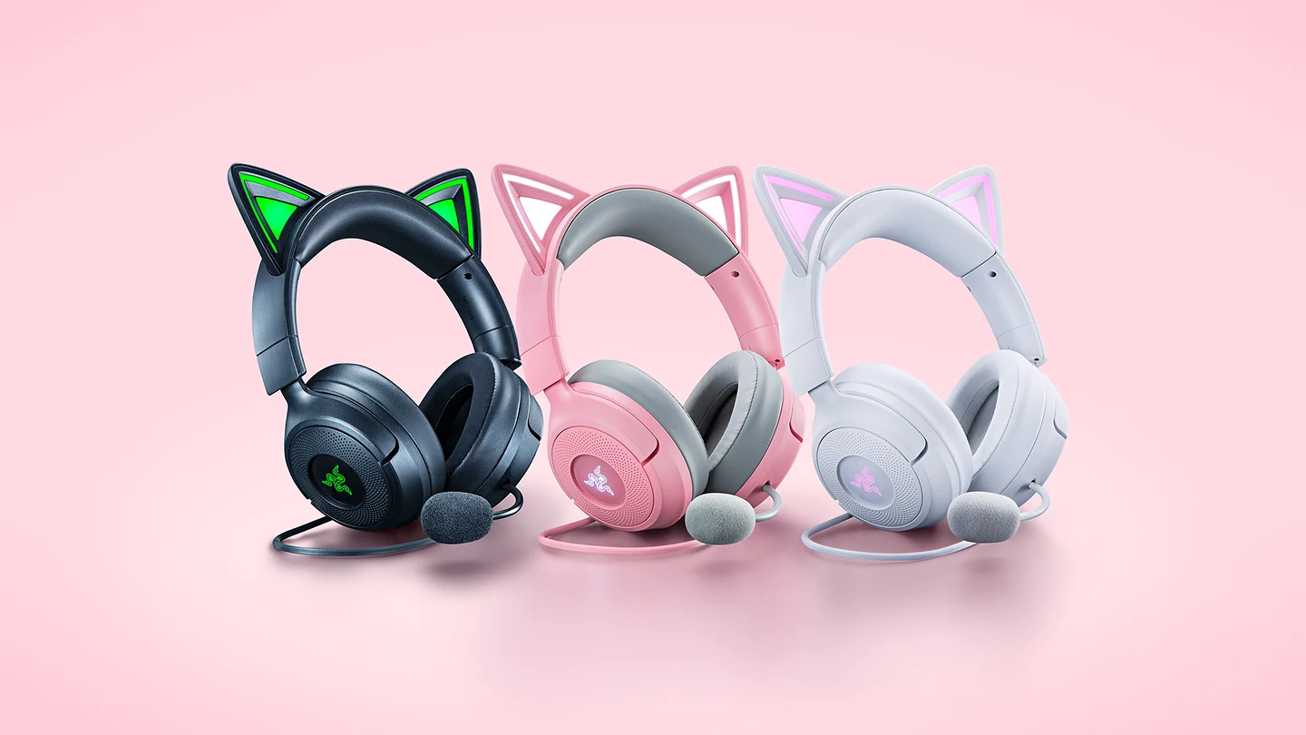 Razer apresenta o headset Kraken Kitty V3 cabeado (imagem 2)