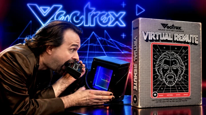 Remute anuncia o seu primeiro álbum de música feito exclusivamente para o Vectrex Mini