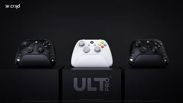 CRKD ULT PRO já está à venda: controle com sticks TMR, 1000Hz e dock para Switch 2 e PC