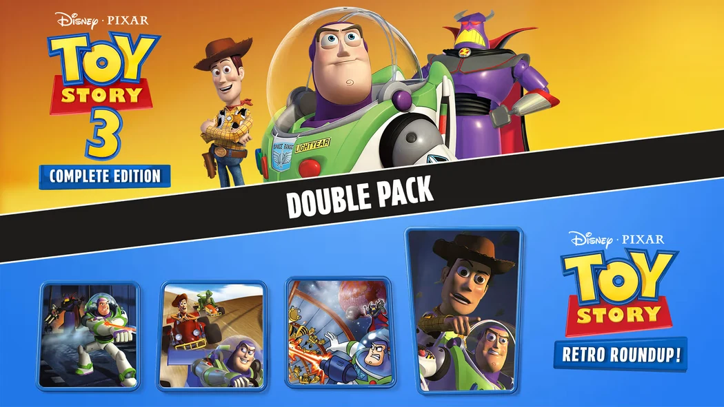 Análise Arkade - Toy Story: Retro Roundup! + Toy Story 3: Complete Edition