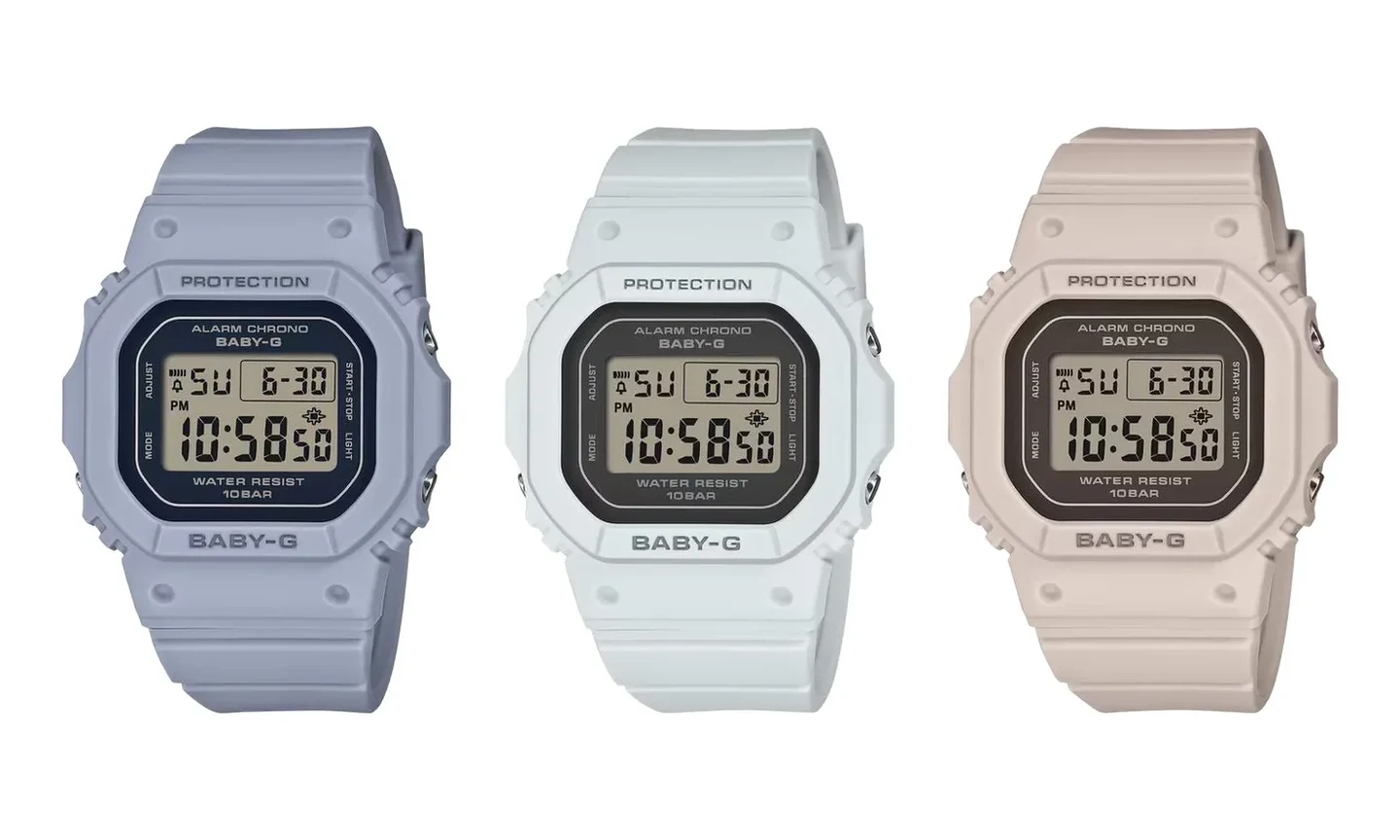 Casio listou três novos relógios da linha Baby-G, com inspirações no movimento grunge dos anos 90 (imagem 2)