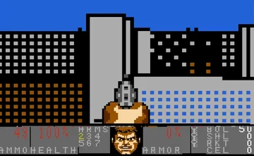 Doom chegou no NES, com um clone da engine do clássico sendo colocada com monstros, tiros e música dentro do mundo 8-bits