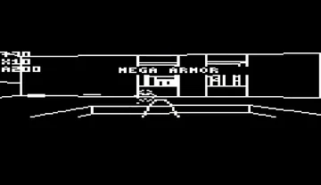 Doom roda, desta vez, em um BBC Micro de 1981, em wireframe e a cerca de 7 quadros por segundo