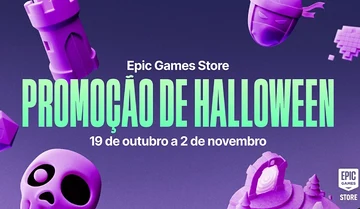 Epic Games Store abriu a Halloween Sale 2026, com promessas de desconto em até 80% em jogos de terror e AAA