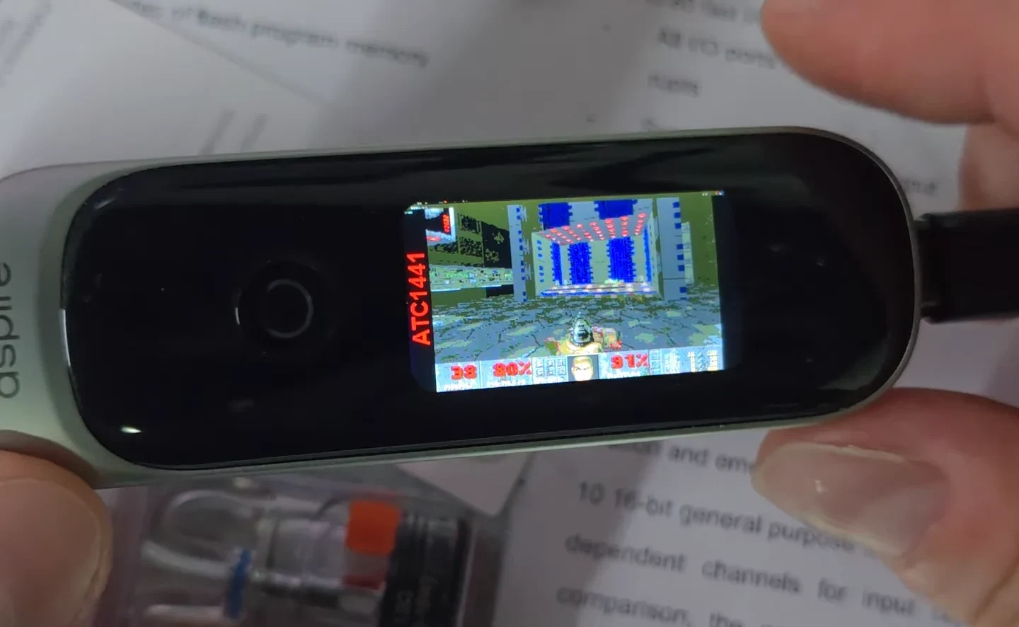 E a nova plataforma a ganhar um port de Doom é... um vape!
